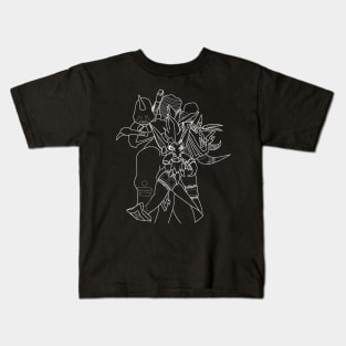 Vol'jin (white) Kids T-Shirt